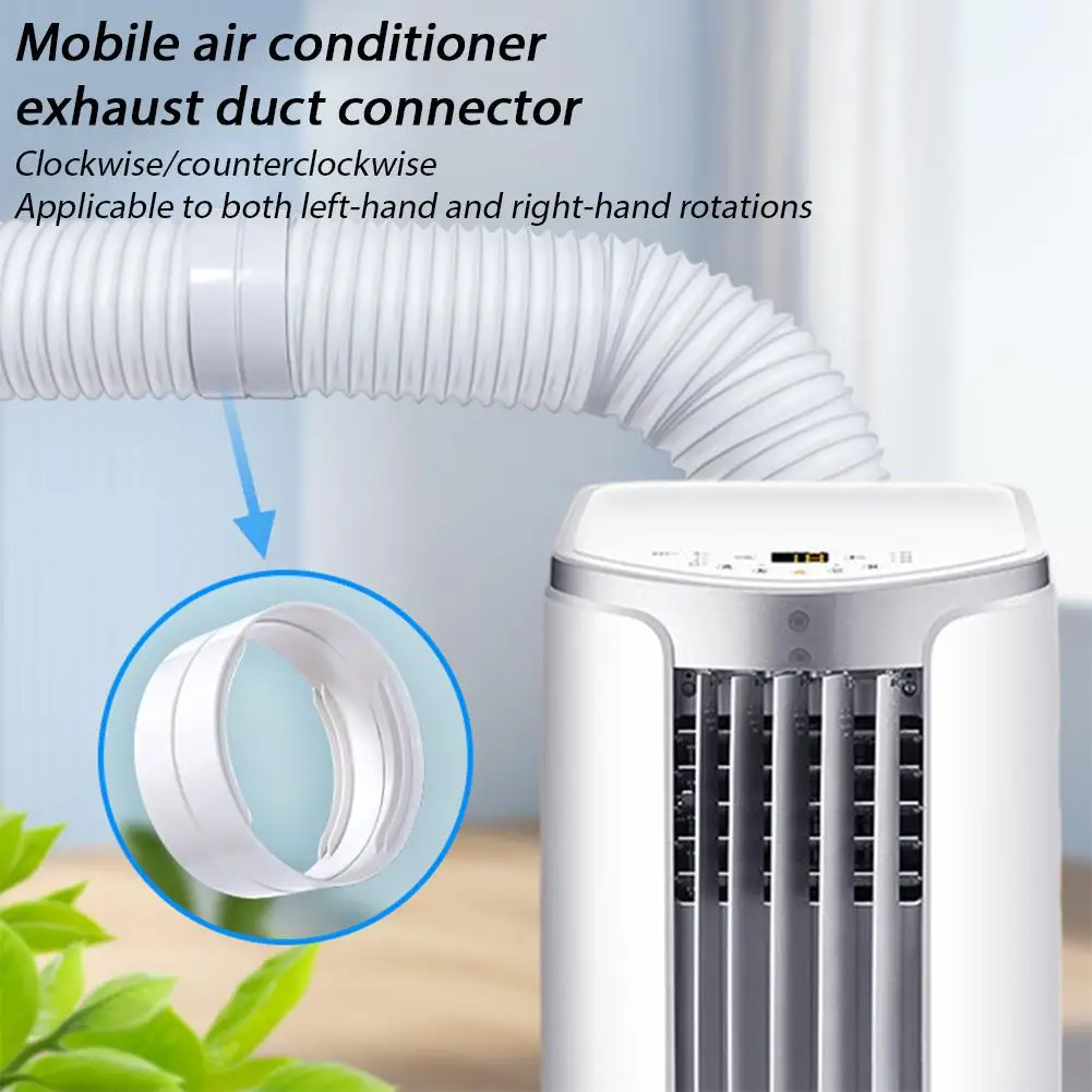 150mm Portable Air Conditioner Exhaust Hose Coupler Window Adapter A/C Unit Tube Connector Parts & Accessories