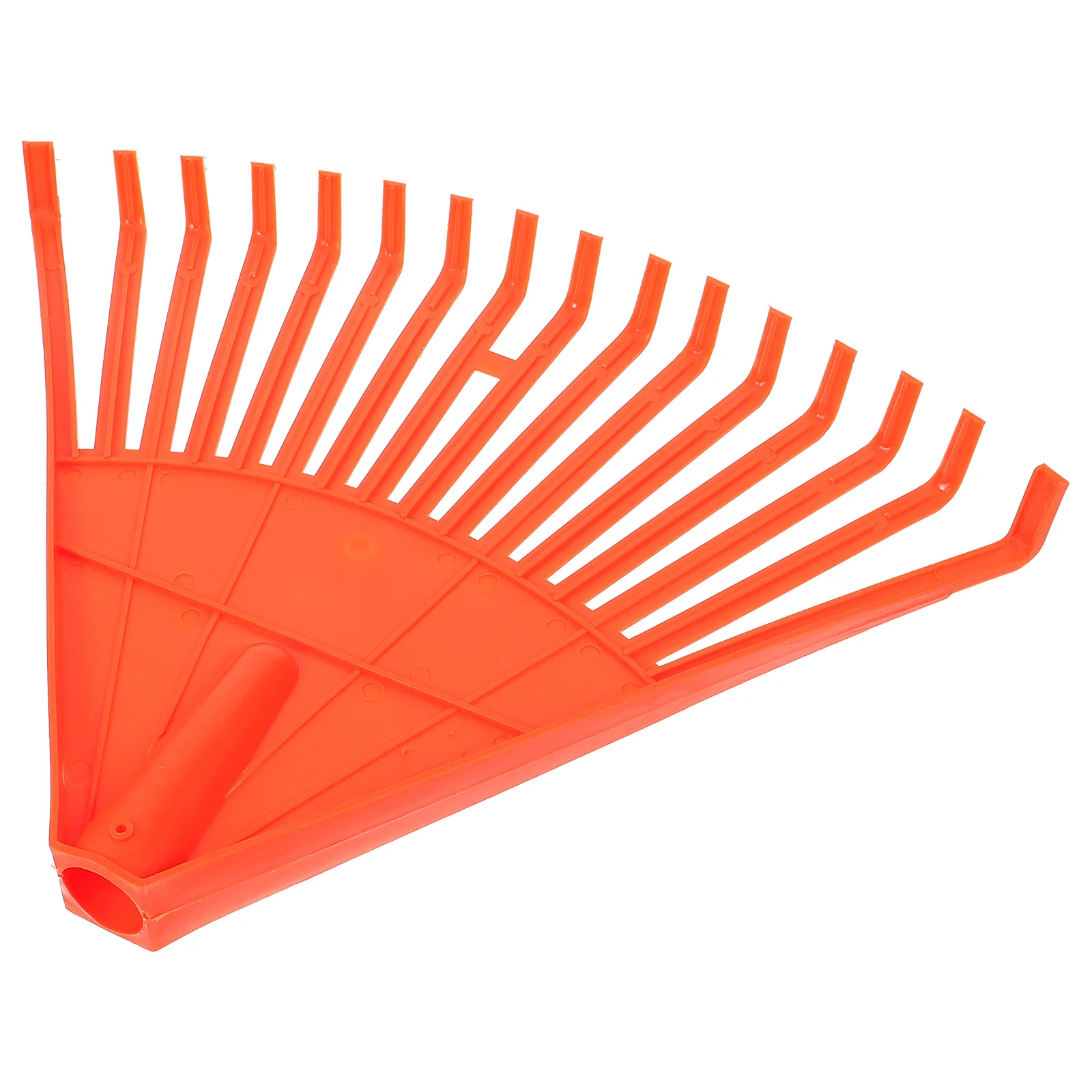 

Plastic Gardening Rake Small Leaf Lawn Tool Fan Hand Fan Artificial Turf Replacement Heads Durable Nylon Root Digger Yard