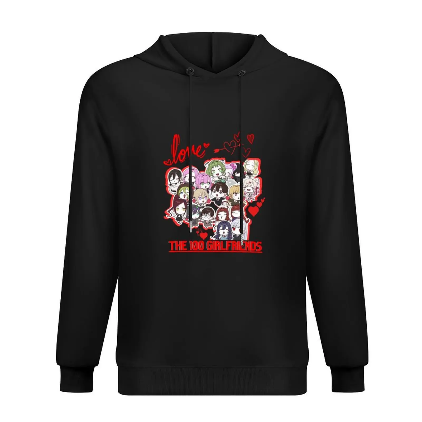 

100 Girlfriends Who Really Love You , kimi no Koto ga Daidaidaidaidaisuki: , anime arth Hoodie autumn male clothes tracksuit