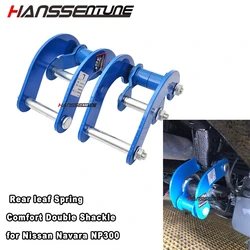 Hanssentne 4x4 zawieszenie Pickup tylny liść sprężyna komfort podwójny g-szekla dla Nissan Navara NP300