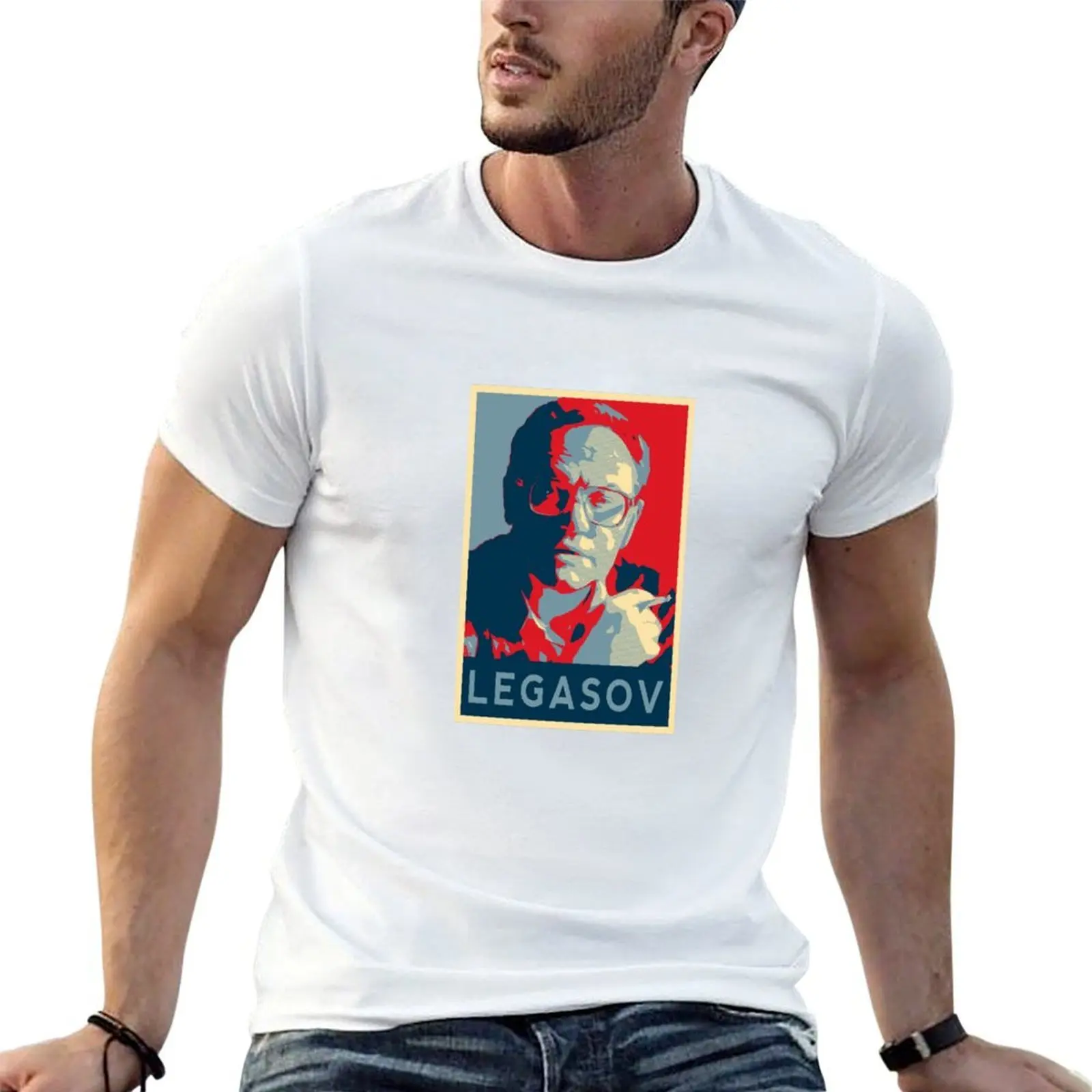 Camiseta Valery Legasov Hope Poster - Chernobyl, camiseta de diseñador para hombre, camisetas de algodón para hombre, camisetas 100% para hombre, camiseta ajustada