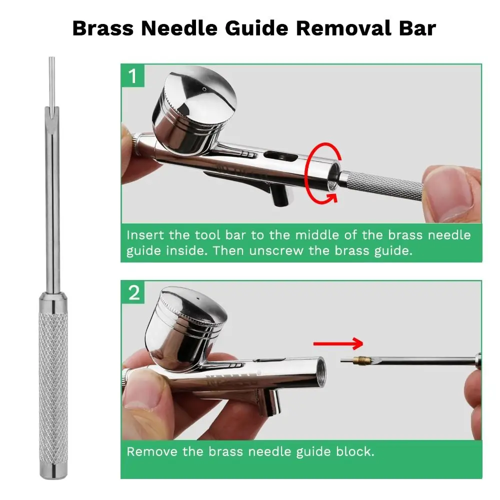 

Чистка аэрографа, спрей, набор инструментов для ремонта, удаление обслуживания, ремонт, насадка-распылитель для аэрографа, набор для чистки, ящик для хранения