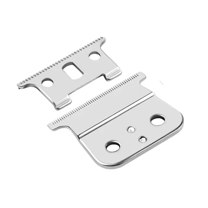 Professional Replacement Blades Compatible with Andis Trimmer #04710 #04521 T Outliner, GO,GTO,GTX, SL, SLS, Blackouts, Silver