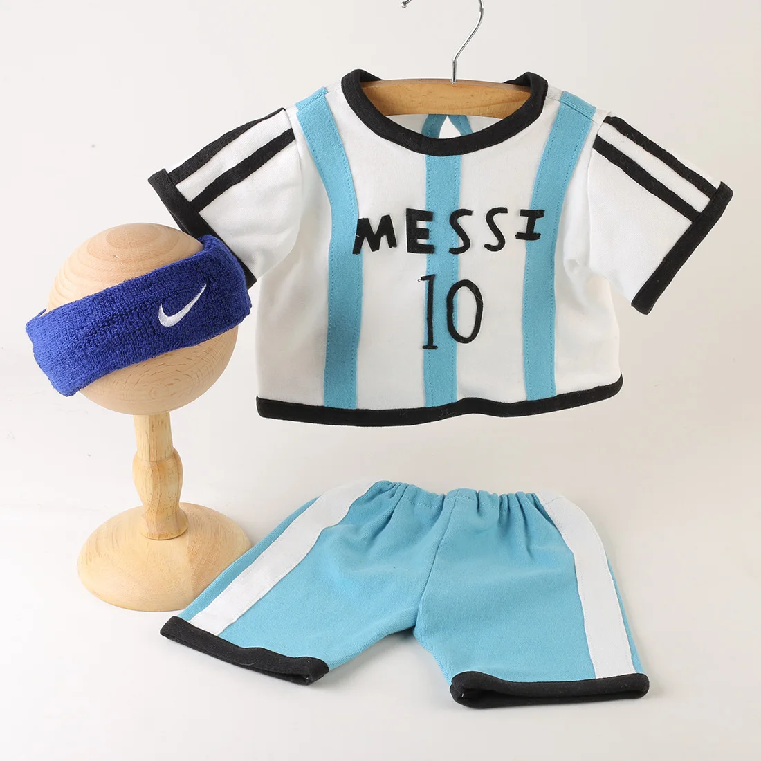 Newborn Football jersey size 10 Baby Cotton Fabric Romper Hat Newborn Photography Prop Core Meaning Outfit Photo Shoot