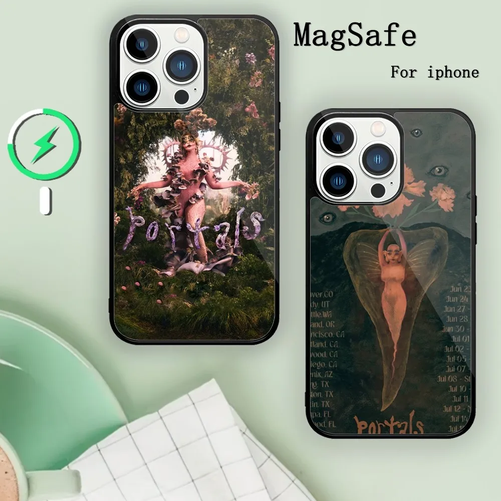 Portals Melanie Martinez Phone Case For Magnetic Attraction iPhone 11 12 13 14 15 Mini Pro XS Max X S Plus XR Shell