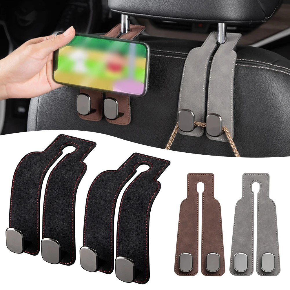 Car Hiddens Storage Double Hook Universal Car Storage Organiser for Auto Interior