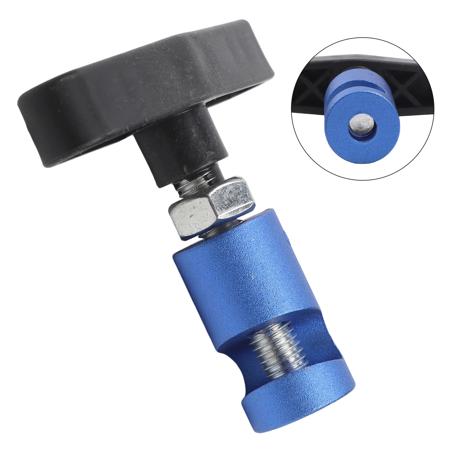 Engine Hood Lift Rod Support Clamp with Rotary Adjustment Strut Prop Stopper Retainer Tool for Automotive Engine Compartment Use