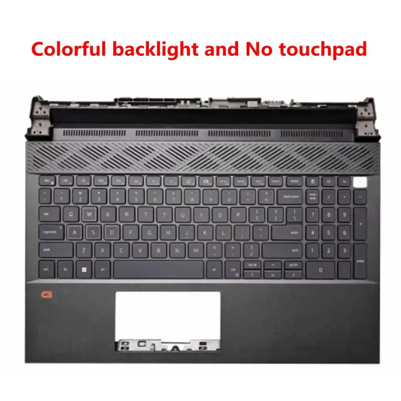 Nowa amerykańska klawiatura RGB z czerwonym podświetleniem do laptopów Dell G15 Ryzen Edition 5530 5515 5520 5510 5511 5521 0R2GPD 0THG34 0DKDXH — zdjęcie produktu 6
