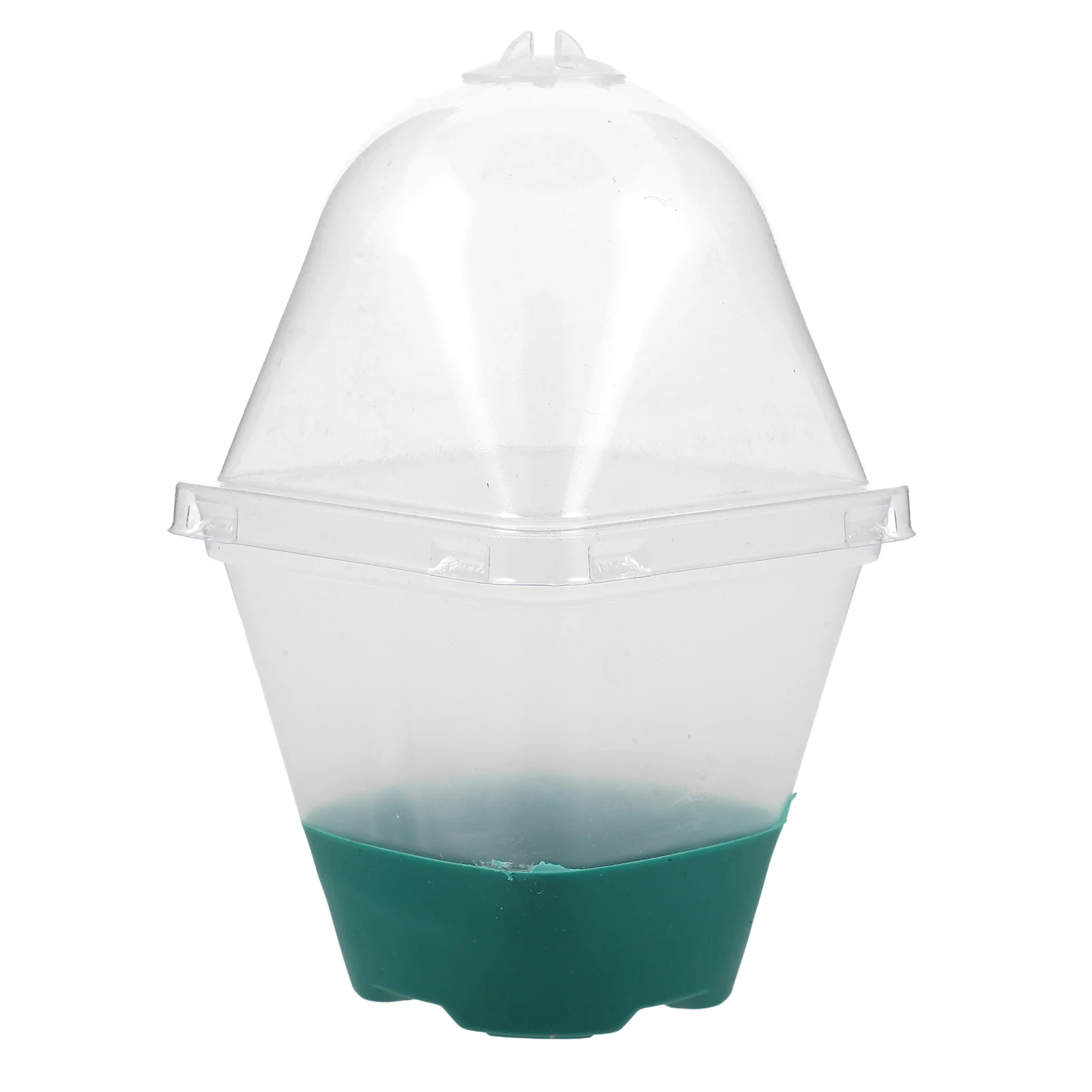 

1pcs Seedling Pot Nursery for Plants Garden Supply Clear Breathable Reusable Silicone Plastic Planter Container Gardening