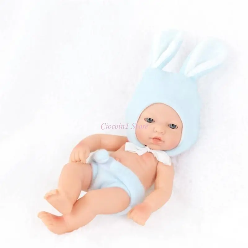 Y1ub 7inch Life مثل Baby Doll Toy Toy Handheld صغير الحجم تولد لعبة لالتقاط الصور لالتقاط الصور #5