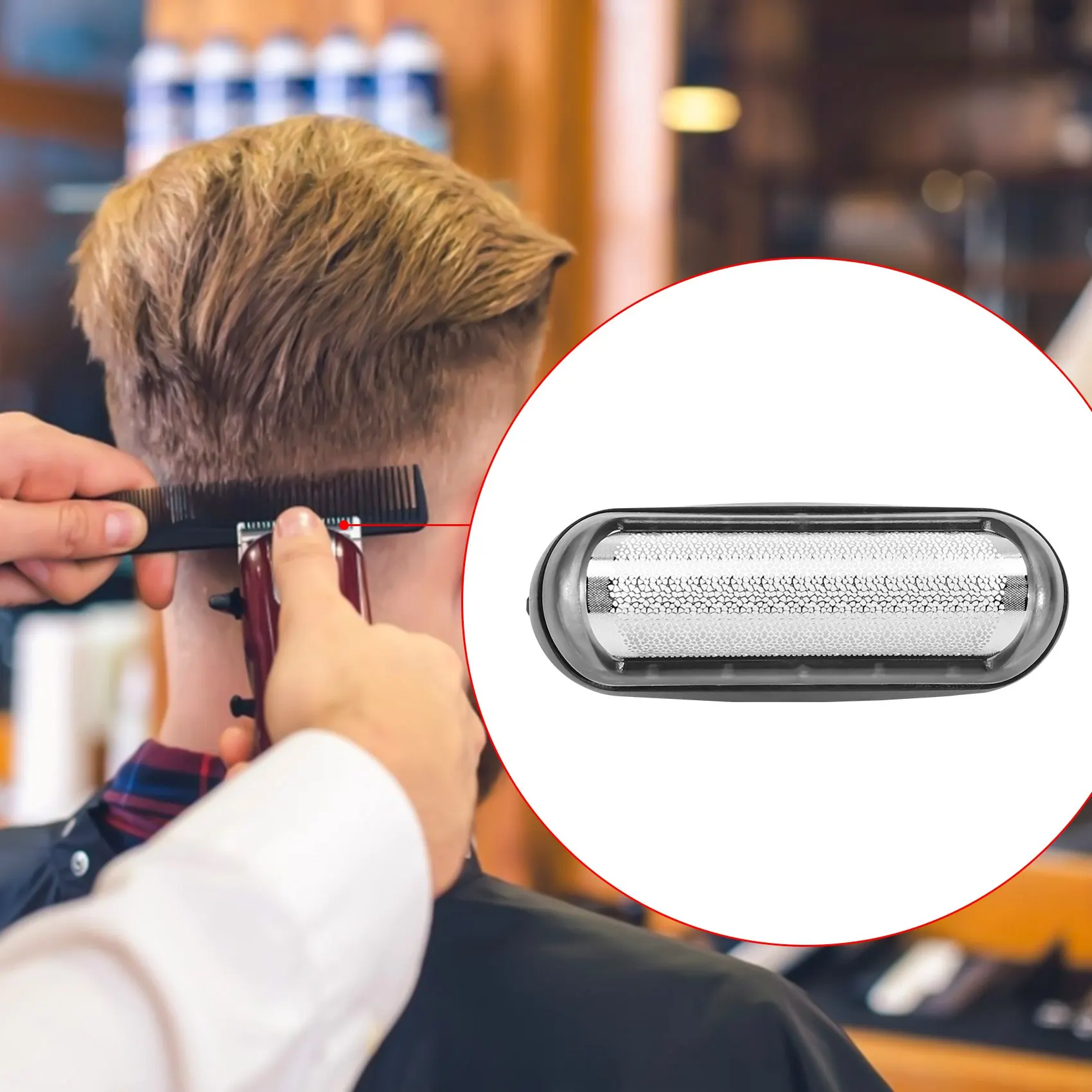 popular Uma cabeça de barbear uma película para Braun 10B Série 190 180 170 1735