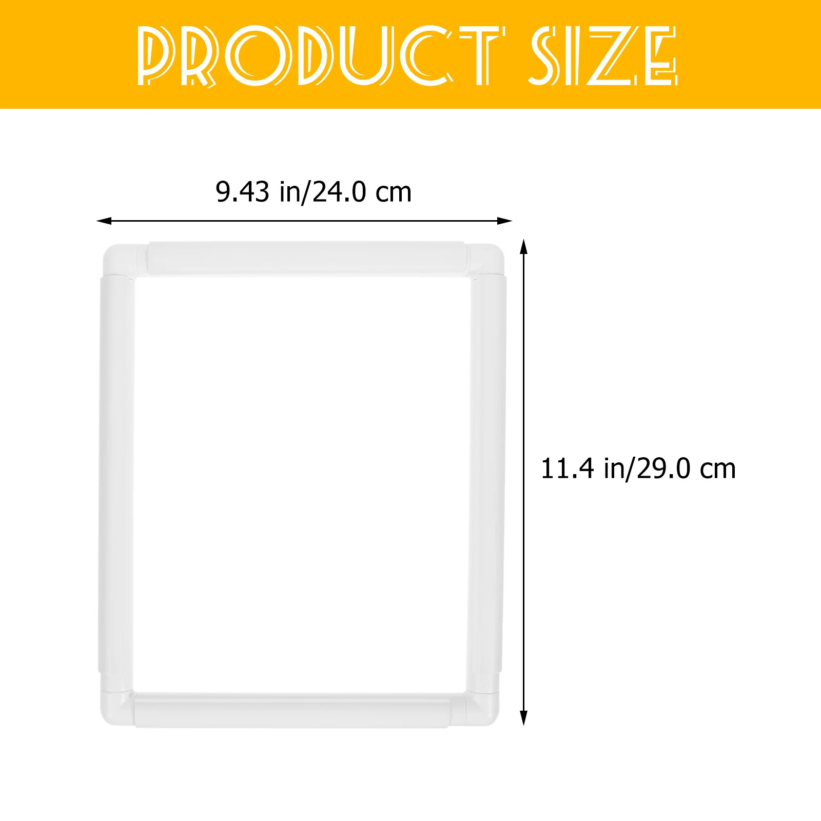 

Plastic Cross Stitch Frame Stable Embroidery Hoop Holder Easy Use DIY Craft Sewing Embroidery Supplies Accessories