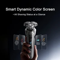 Rasoir électrique MIJIA Pro – 360 °   Tête flottante, double anneau de verrouillage, écran couleur intelligent, IPX8 résistant à l'eau et à la poussière, USB-C, rasoir à longue autonomie 4