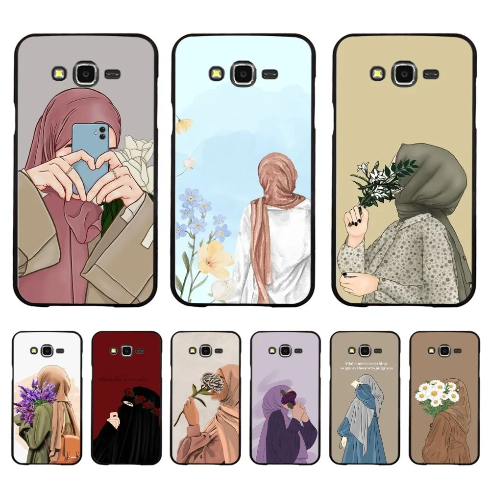 

Muslim Arabic Girl Phone Case For Samsung J 7 Plus 7core J7 Neo J6 Plus Prime J6 J4 J5 Mobile Cover