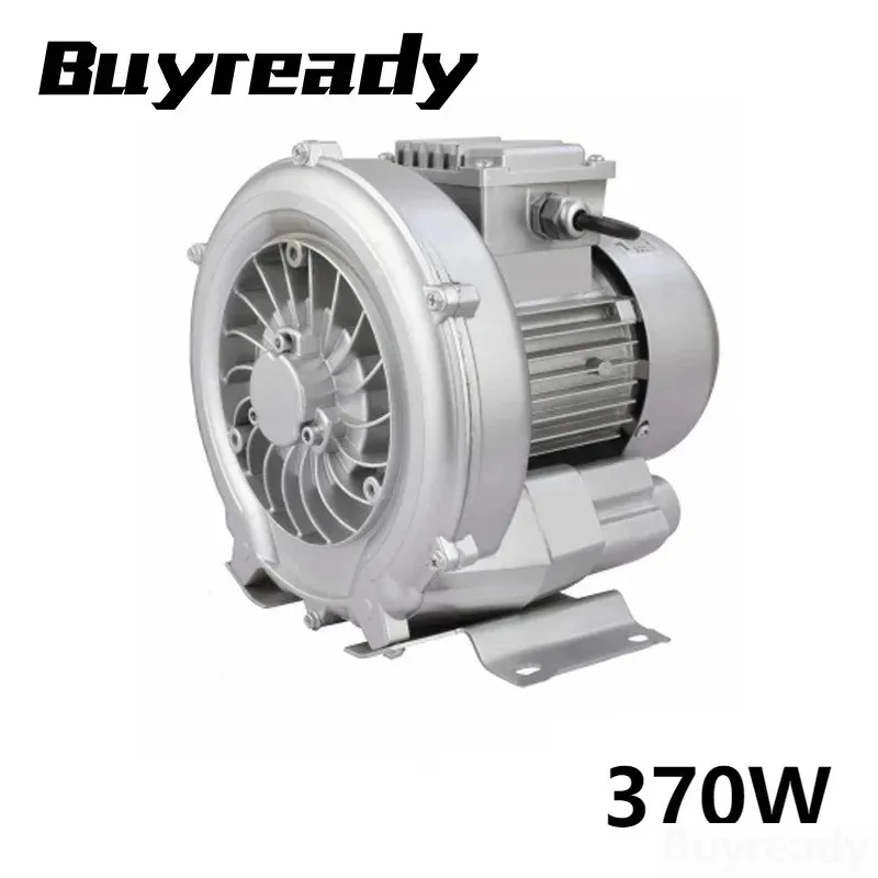 220V 380V 370W Vortex Blower Industrial High-pressure Air Pump Centrifugal Vacuum Pump Vortex Suction Fan Fish Pond Aerator