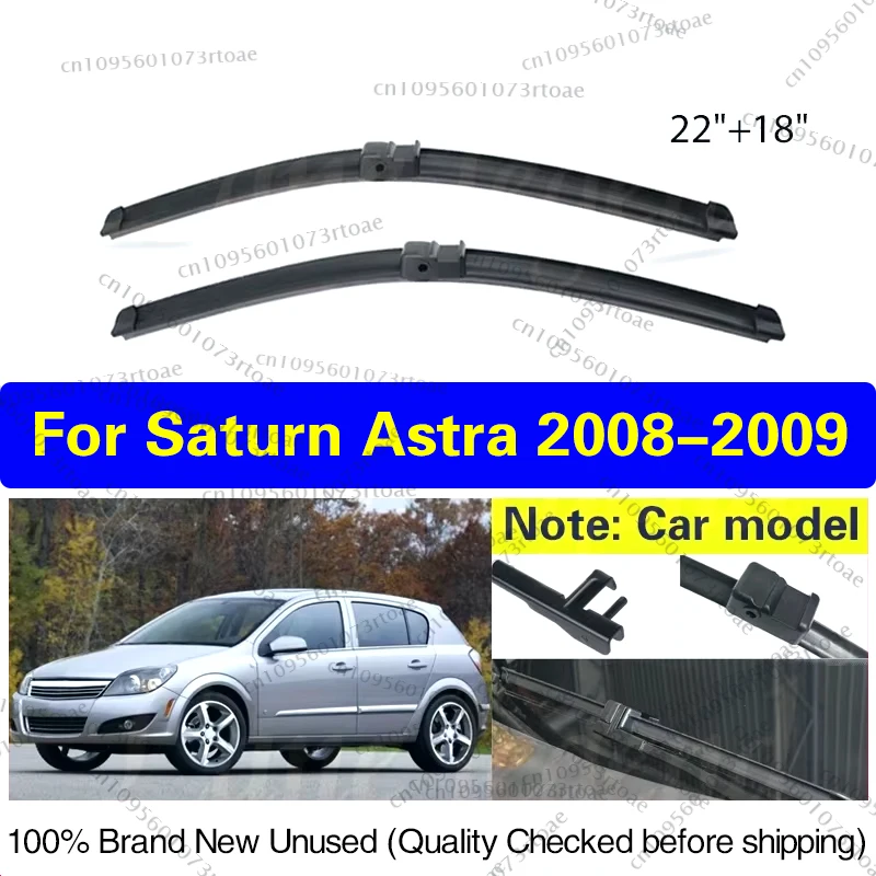 

Car Wiper Blades Front Window Windscreen Windshield Rubber Refill Wiper For Saturn Astra 2008 2009 22"+18" Car Accessories