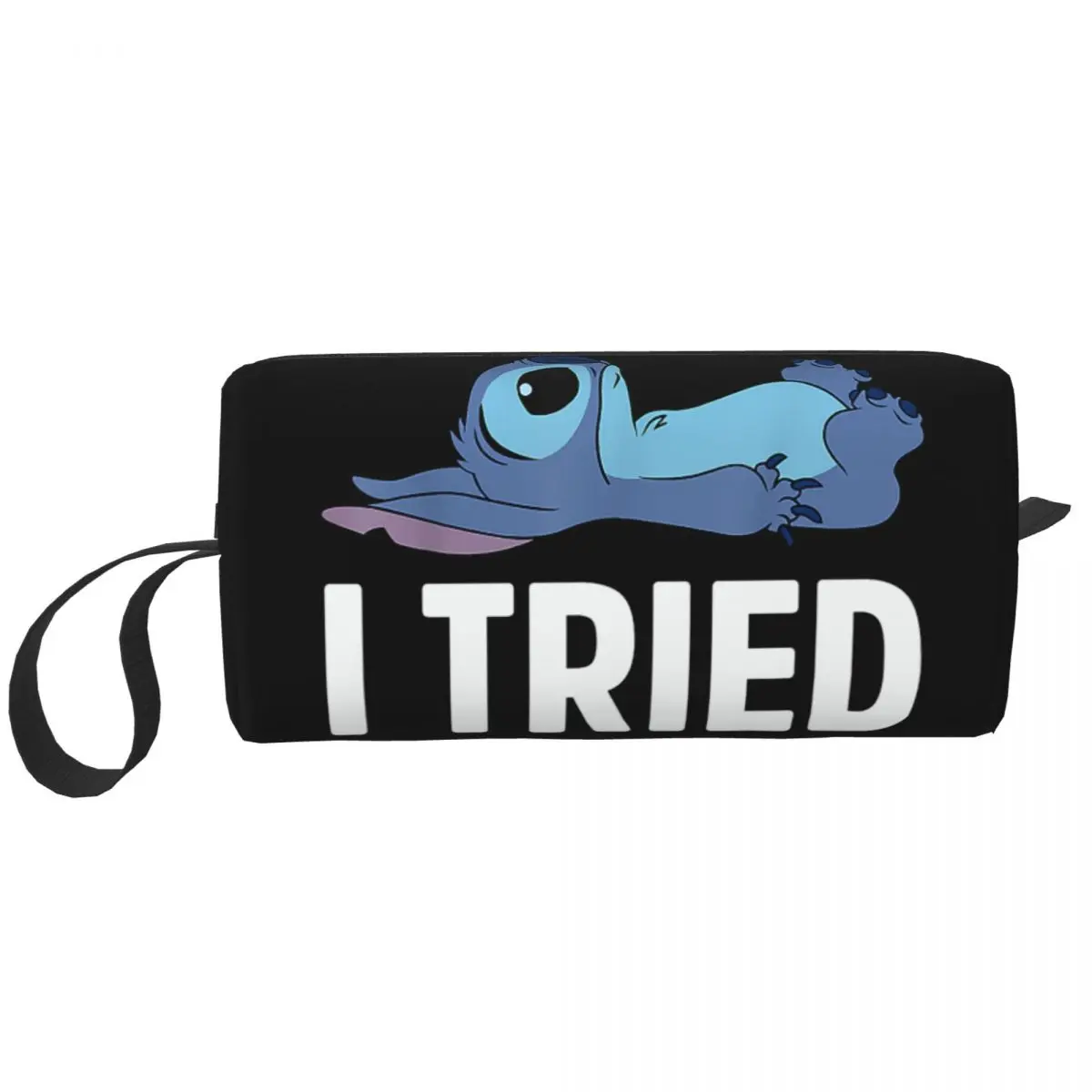 

Женская косметичка в стиле аниме с индивидуальными вышивками, Kawaii, большая вместимость, я тюремный косметичка, косметичка для хранения косметики