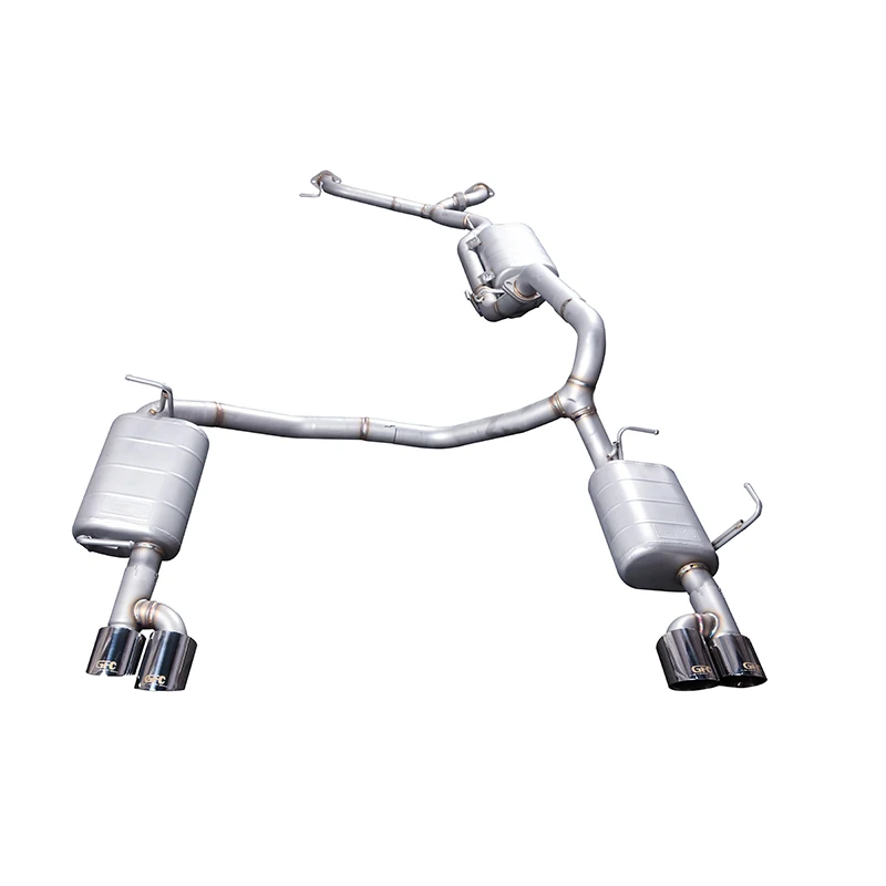 For  Exhausts  2016-2020 Nissan Titan 4.0L 5.6L Stainless Steel Valvetronic High-permance Exhaust System 1.5mm Thick