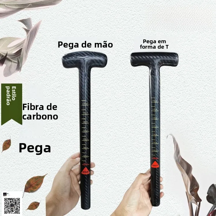 akl7-carbon-fiber-paddle-handle-five-person-dragon-boat-paddle-accessories-lightweight-outdoor-water-sports-rowing-paddle