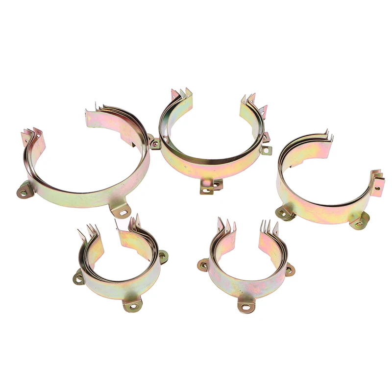 5 PCS Durable Capacitor Bracket Clamp Holder Clap 35mm 50mm 65mm 75mm 90mm Mounting Clip