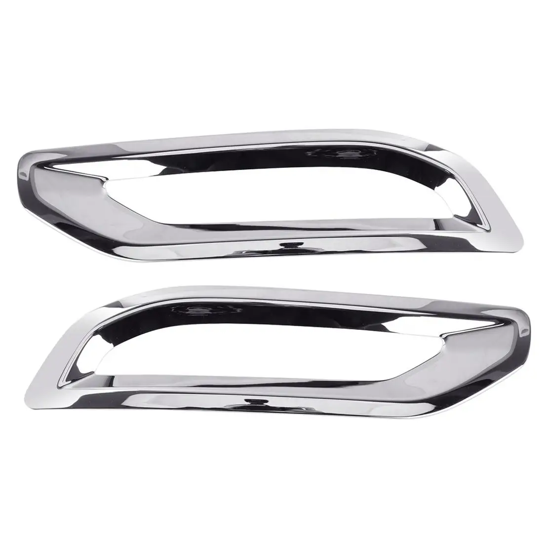 

1 Pair Rear Bumper Lower Cover Frame Trim Fit for Mitsubishi Outlander 2022 Chrome Style ABS Plastic