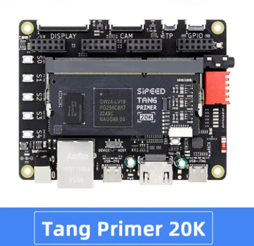 

Sipeed Tang Primer 20K GOWIN GW2A FPGA GoAI Core Board Minimum System FPGA core board