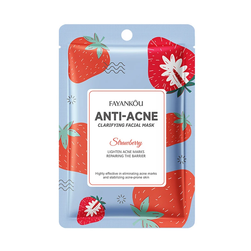 FAYANKOU 10pc Fruits Facial Mask Set 4