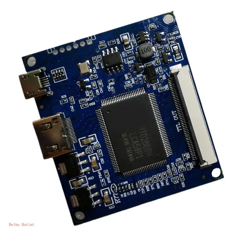 Scheda Driver Universale LVDS LCD Controller Schermo 5V Computer Portatile Parti Fai da Te per TTL 50Pin