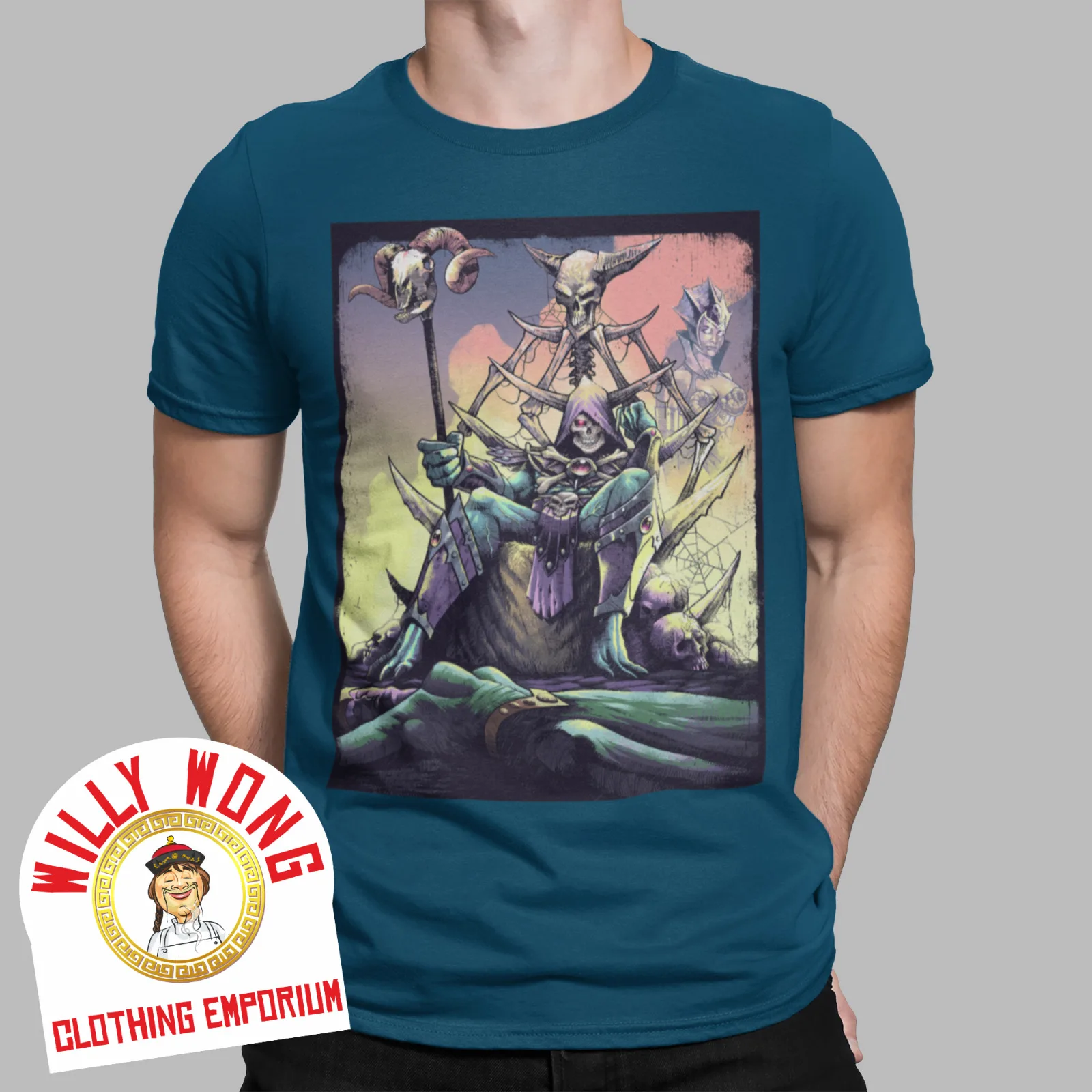 

Skeletor T-Shirt King Heman Cartoon Retro Classic 80s Evil Tee Movie Gift