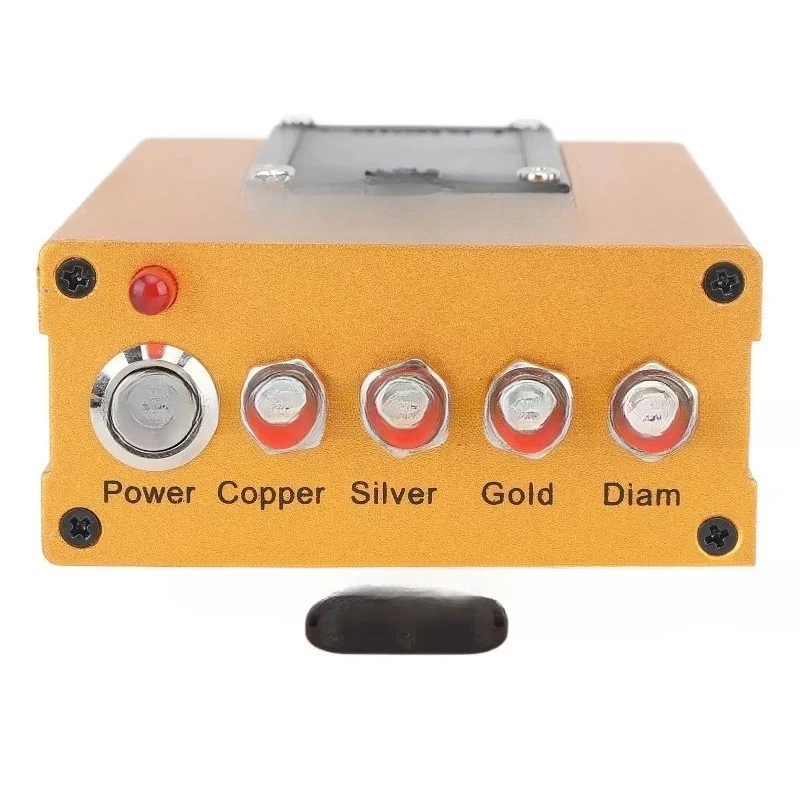AKS Metal Detector 30m Depth 1200m Range 6 Antenna Gold Finder Pinpointer