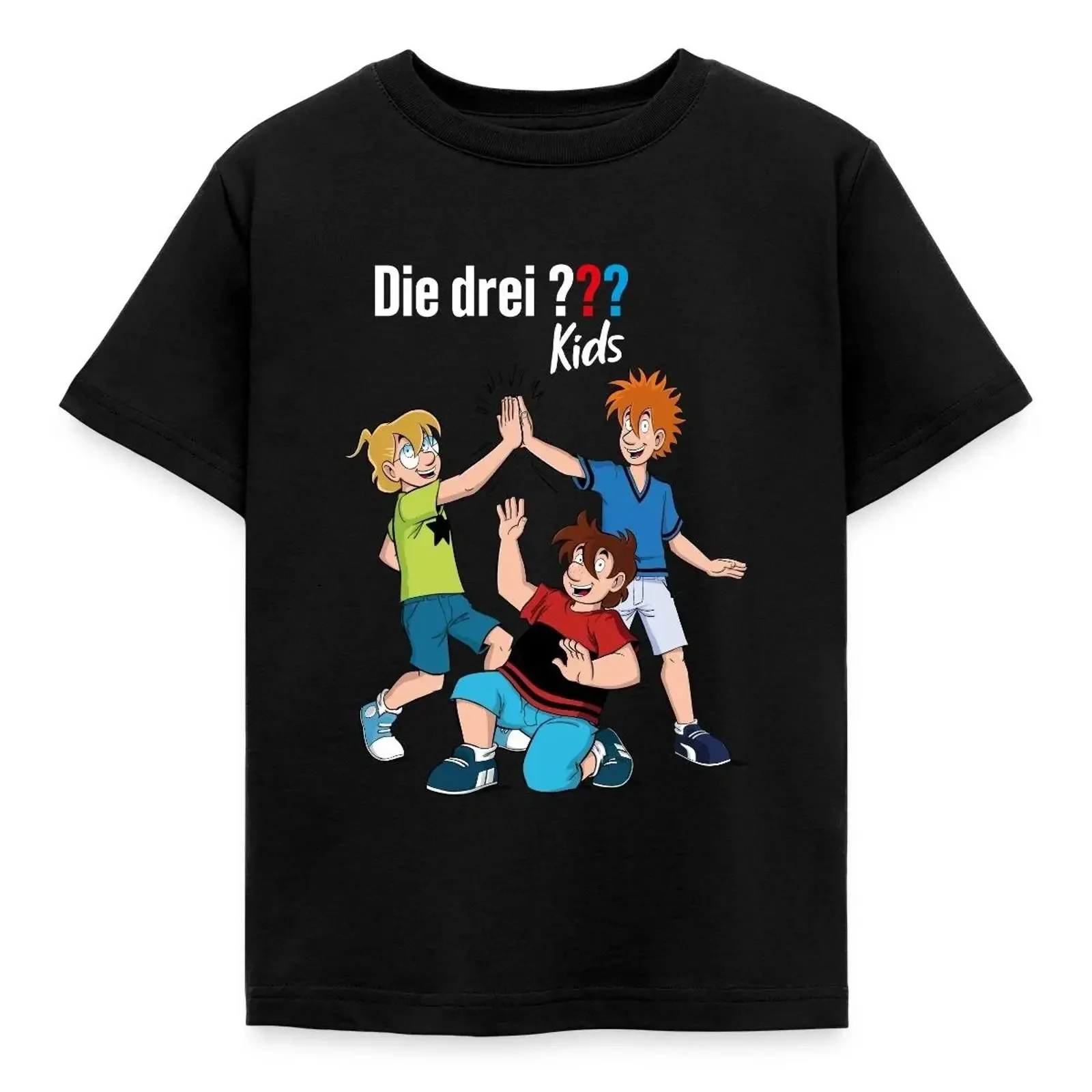 The Three Investigators Kids Detective Team Kinder-T-Shirt im Vintage-Stil, gewaschen, stilvoll, weich, leicht bequem, dehnbar