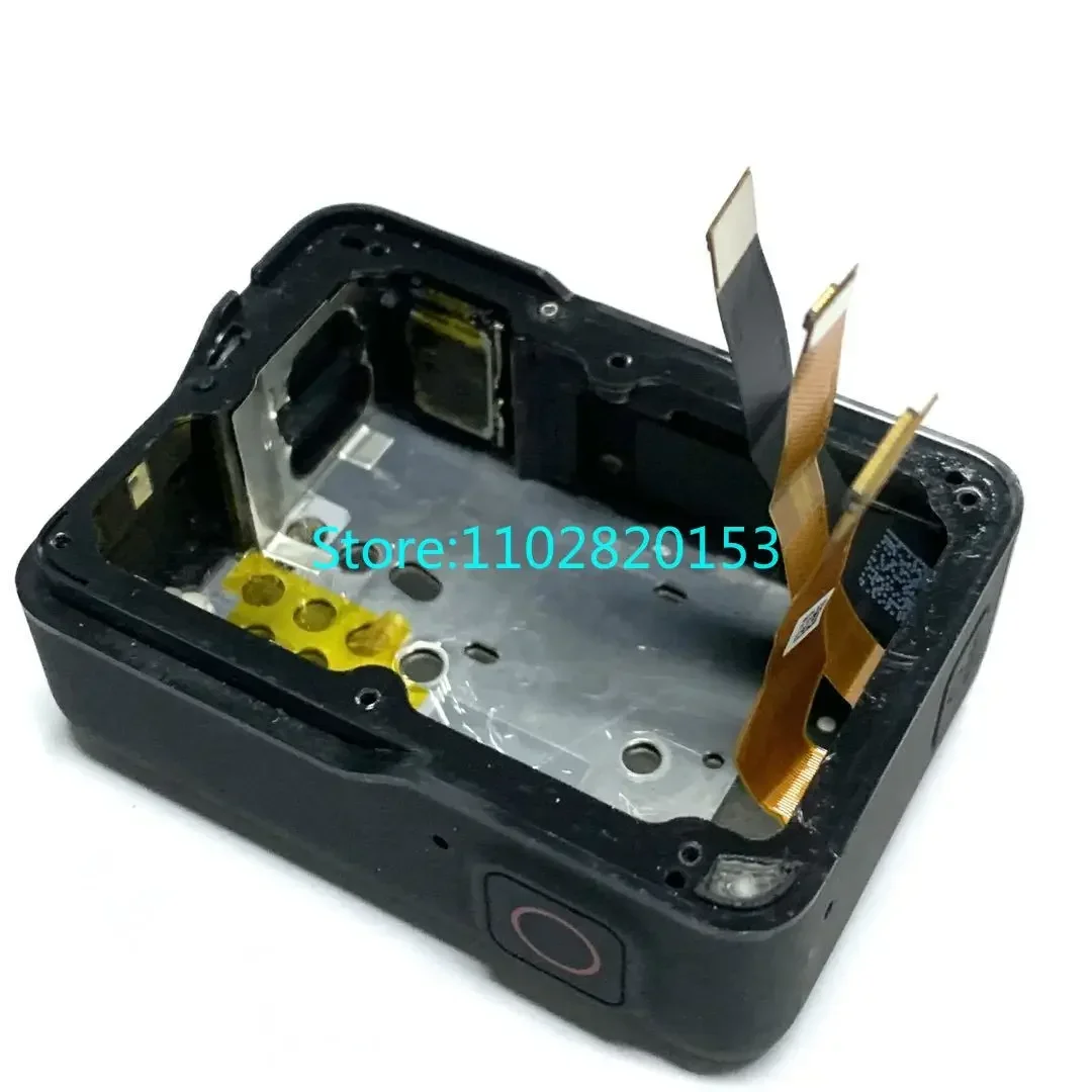 Original for Gopro Hero 7 Black Touch LCD Display Screen+Rear Back Frame Case Housing+Shutter Flex+Battery USB Cover door Camera - Image 4