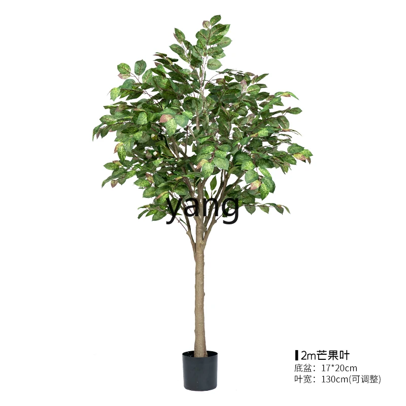 CX large-scale simulated Bodhi tree indoor store bionic landscaping green plant decoration