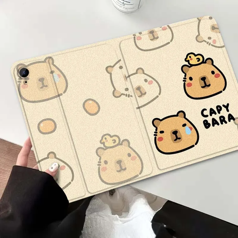 Милая мультяшная капибара для Samsung Galaxy Tab A A A7 A8 A9 A11 S6 S11 10,1 10,4 10,5 дюймов Lite Plus чехол для планшета