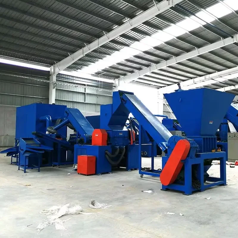 Crusher Heavy Copper Cable Crusher Single Shaft Shredder for Large Quantity Scrap Cables