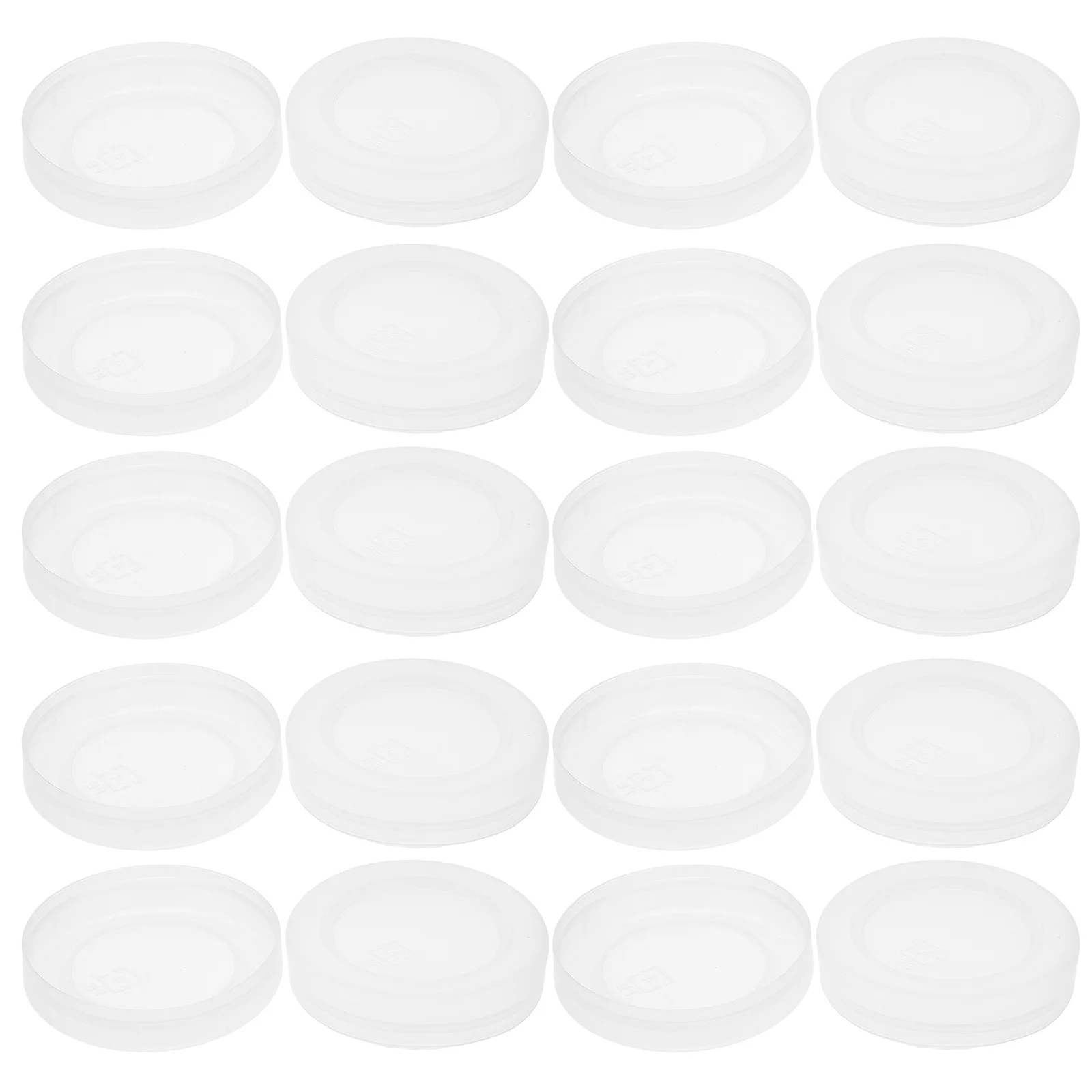 

30Pcs Leak Proof Bottle Caps Reusable Replacement Sealed Lids for Milk Jar Pudding Jar Yogurt Glass Bottles Milk Bottle Lids