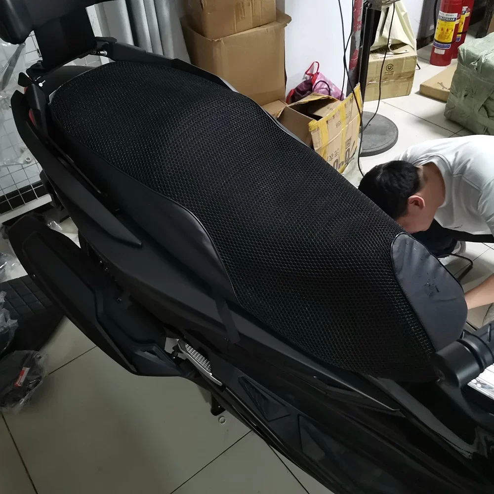 Seat Cover For Honda Forza350 Forza300 Forza 350 300 Motorcycle Scooter Breathable Seat Covers Cushion Anti-Slip 3D Mesh Fabric