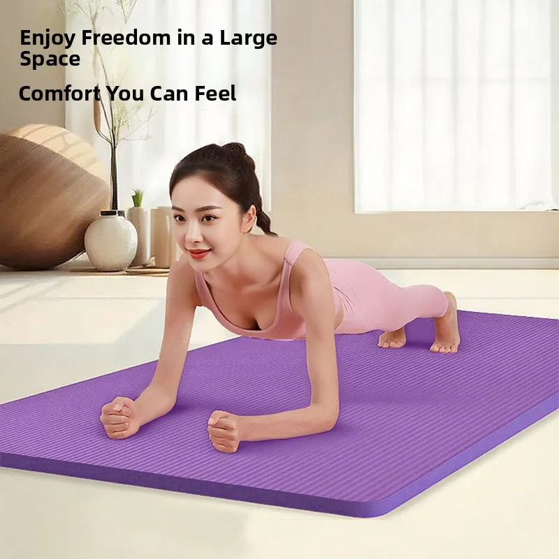 thick-wide-non-slip-yoga-mat-fitness-dance-exercise-blanket-home-use-sleepable-no-odor-shock-absorption-quiet-design
