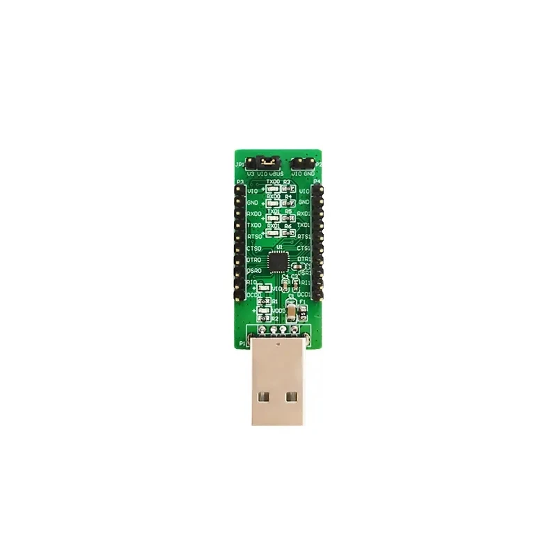 CH342 USB to 2-way TTL Serial Module CH342F Serial TTL Function Evaluation