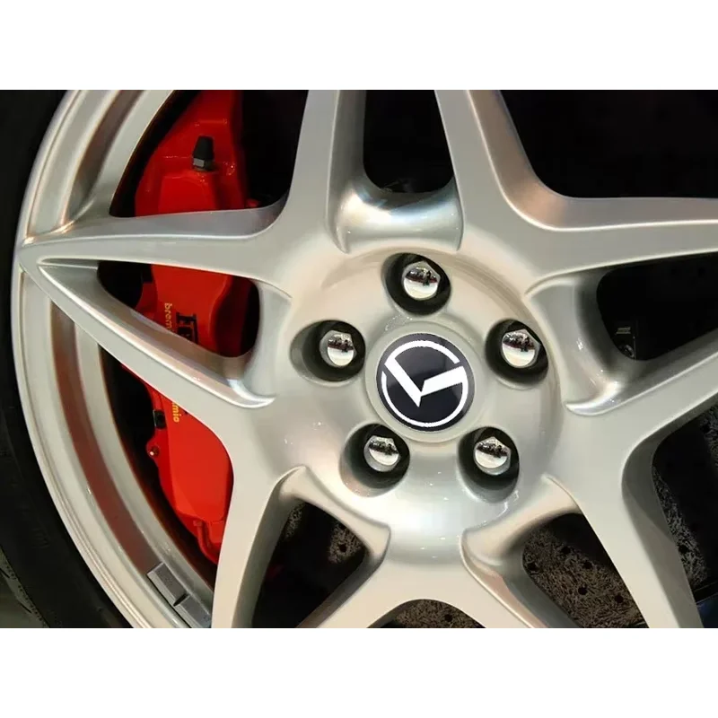 4pcs 56mm Car Wheel Center Hub Caps Cover Emblem Sticker For KIA K2 K3 K5 KX5 GT Forte Rio Optima Sorento Car Accessories