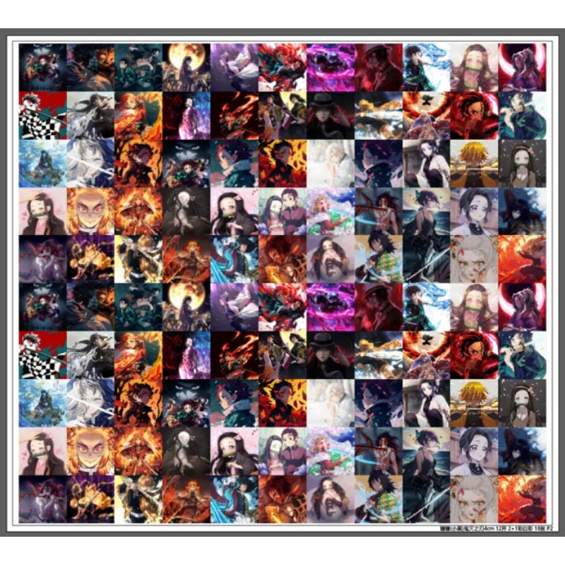 漫画アクリルパッチアニメコレクションワンピースデーモンスレイヤーナイフコナンハイキュ!! バンダイ 手作りDIYペンダント材料