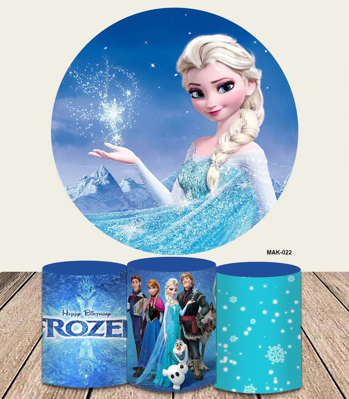 

Фоны для фотографий «Холодное сердце вечерние Disney, на заказ, для детских праздников, вечеринок, детвечерние фотографий, круглые украшения, товары для вечерние