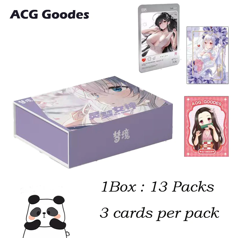 Nueva tarjeta de productos ACG, tarjeta de historia de diosa, doncella de ensueño, Hobby de Anime, tarjeta de colección CCG LSP SSP, tarjeta rara, regalos de juguete