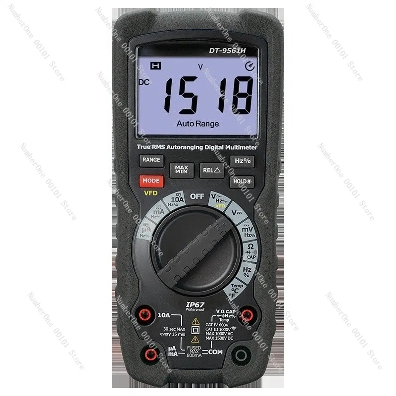 2026 Professional True RMS High Precision Smart Photovoltaic Digital Multimeter Solar PV Intelligent Detector AC DC Voltage