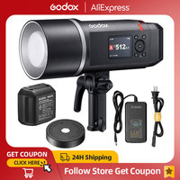 Update Godox AD600BMII AD600BM II Second-Generation 600W Camera Flash 16-Color Light Management Outdoor Flash Ultimate Lighting