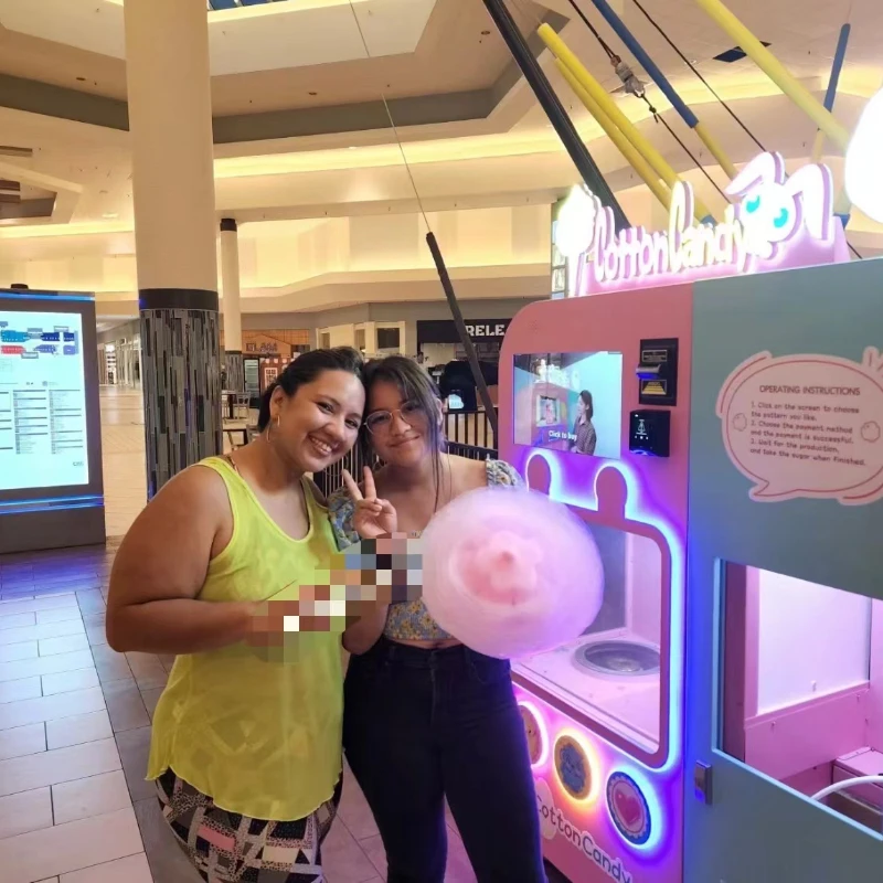 Máquina de algodón de azúcar a - Candy Vending Machine reseña y precio