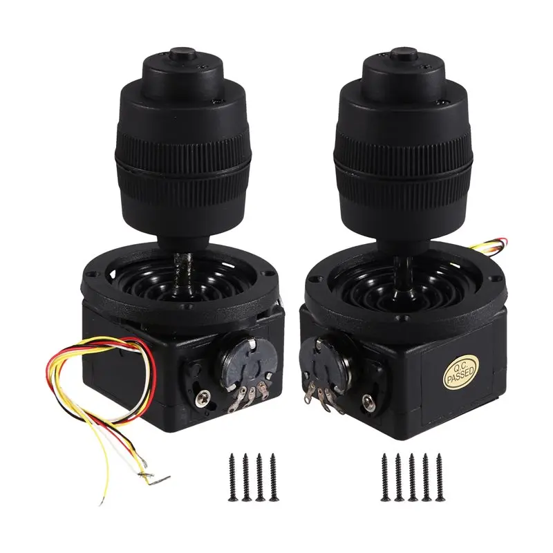 【A56X】4 Axis Joystick Potentiometer Momentary Button, JH-D400X-R2, For Home-Brewed USB Mouse Device, Manually Calibrate,2PCS