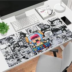 One Piece Zoro Roronoa Locking Edge Mouse Pad Game Gaming Mousepad XL Large Gamer Keyboard PC Desk Mat Computer Tablet Mouse Pad