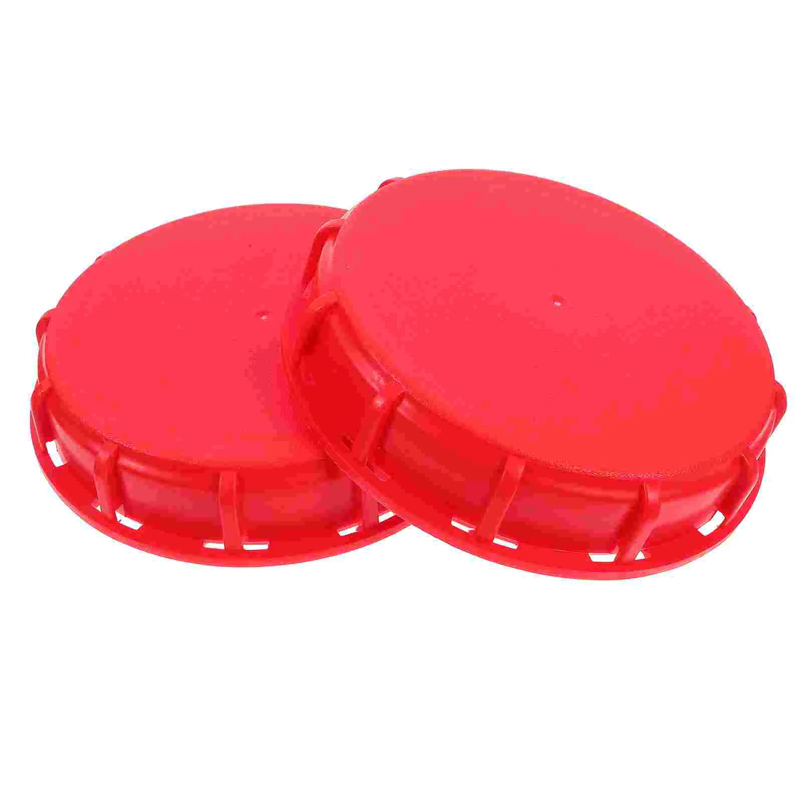 

2 Pcs Ton Barrel Cover Ibc Water Tote Lid Cap Suitcase Tank Can Caps Plastic for Accessories Covers