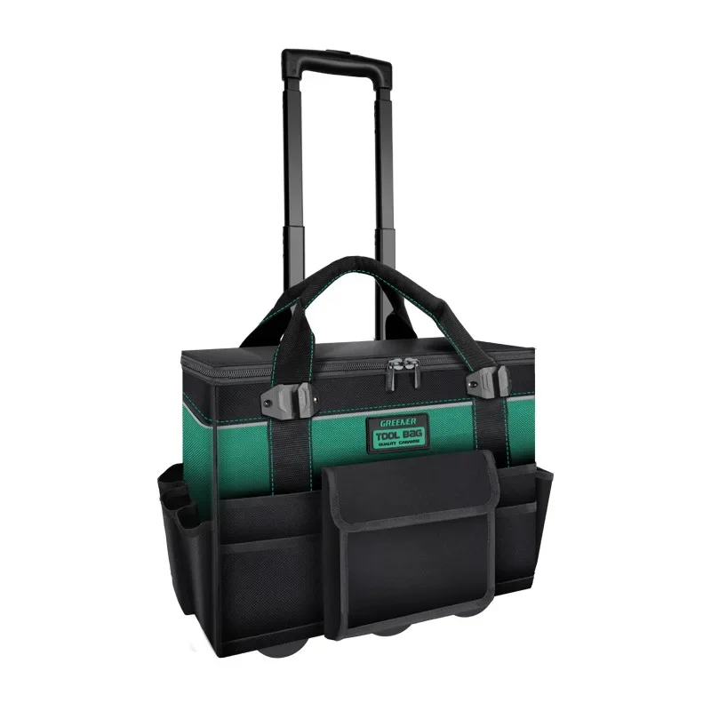 Tie Rod Toolbox Robust and Durable Tie Rod Toolkit Industrial Grade Wheeled Trolley Luggage Large